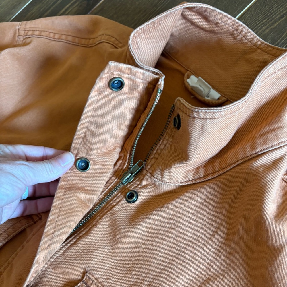 a.n.a Rust Utility Jacket - Picture 9 of 11